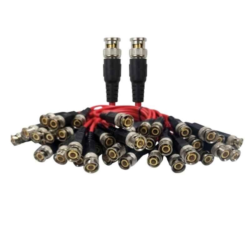 Beware BNC Connector Full Brass Pack of 50 | Professional CCTV Video Connector for Surveillance Systems