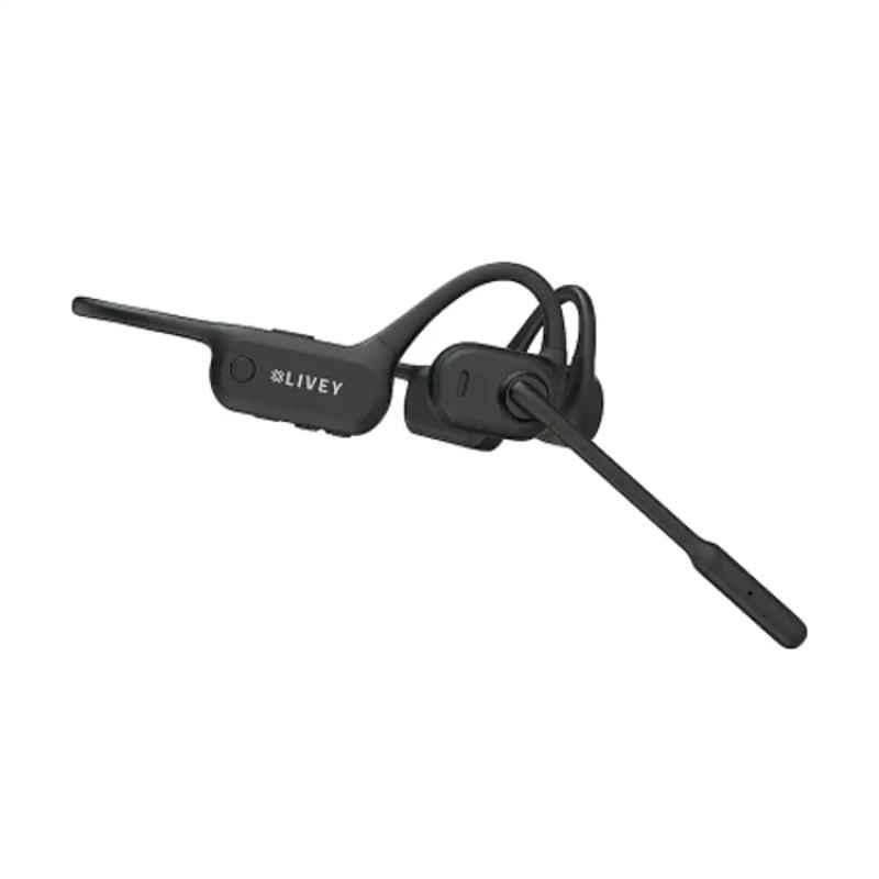 Livey 750BT OpenEar Wireless Bluetooth Headset with Environment Noise Cancellation & Engineered for All-Day Comfort