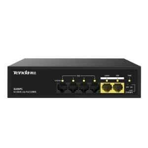 Tenda S106PC 6 Port Black 100M Switch with 4 Port PoE