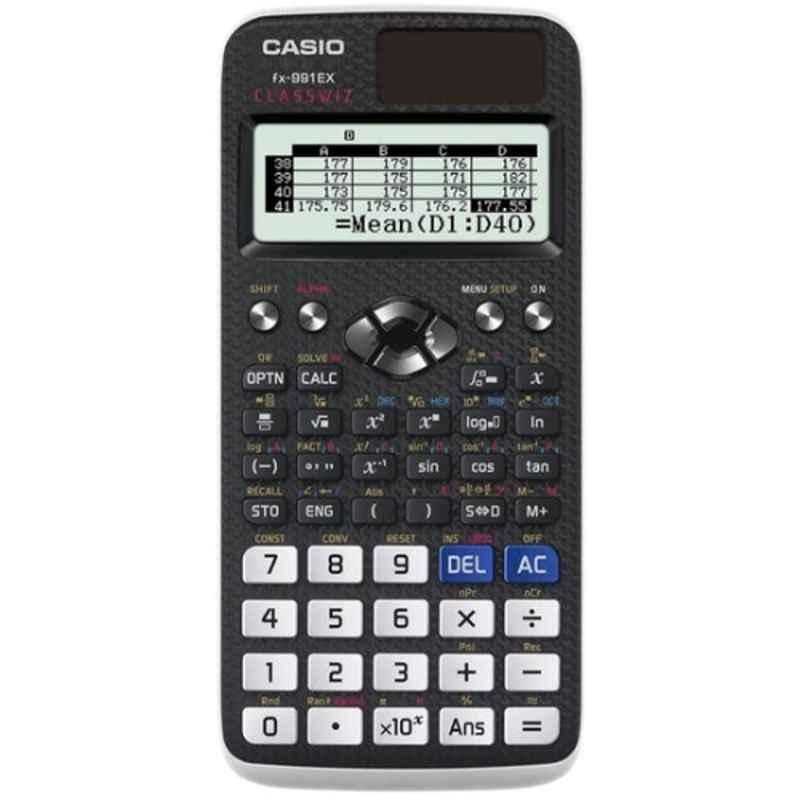 Casio FX-991EX ClassWiz Black Advanced Engineering & Scientific Calculator