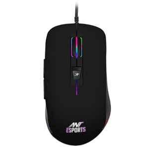 Ant Esports GM100 RGB Black Optical Wired Gaming Mouse