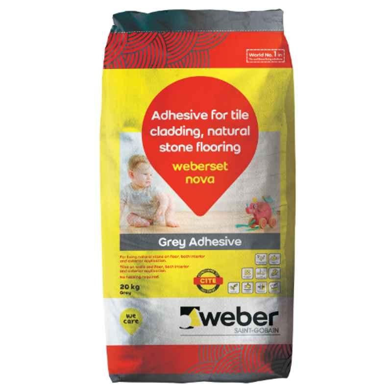 Weber Set Nova 20kg White Stone Fixing Adhesive