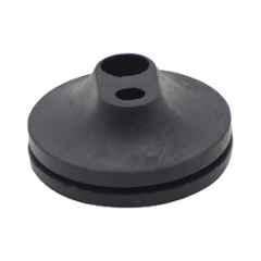 Taylor Rubber Black Rubber Twin-Bore Grommet Part for Electric Vehicle & Electronics, EVE-108 (Pack of 1000)