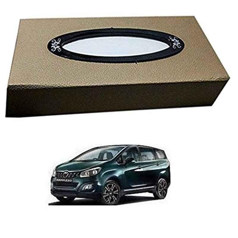 Kozdiko 200 Sheet Beige Tissue Paper Box for Mahindra Marazzo