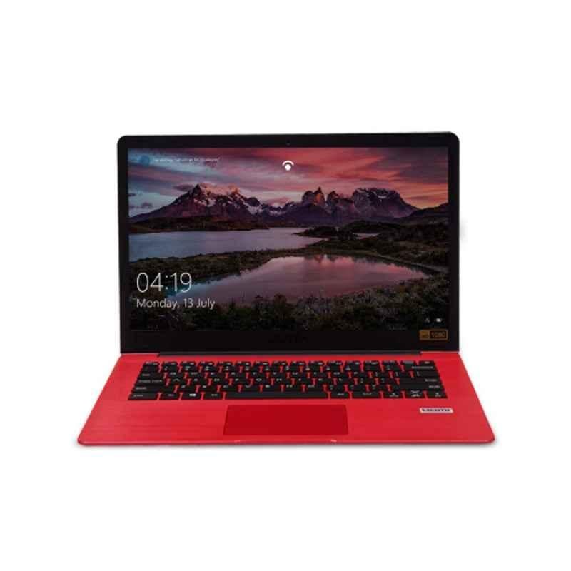 AVITA Pura Laptop E14 AMD Radeon R4 Thin & Light APU Dual Core A6/4GB/128GB SSD 14 inch Crayon Red, NS14A6ING431-CRC