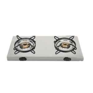 Sigri-Wala Surya Prime Cook 2 Burner Ultra Slim Stainless Steel Manual Gas Stove