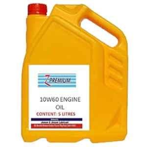 Z Premium 5 Litre 10W-60 Engine Oil (Pack of 2)