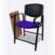 Caddy 28x24x24 inch Metal Blue Training Chair with Writing Pad Handle (Pack of 2)