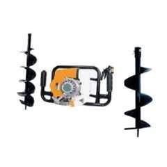 Kanak 71cc Engine Heavy Duty Drill Hole Earth Auger with 4 & 8 inch Drill