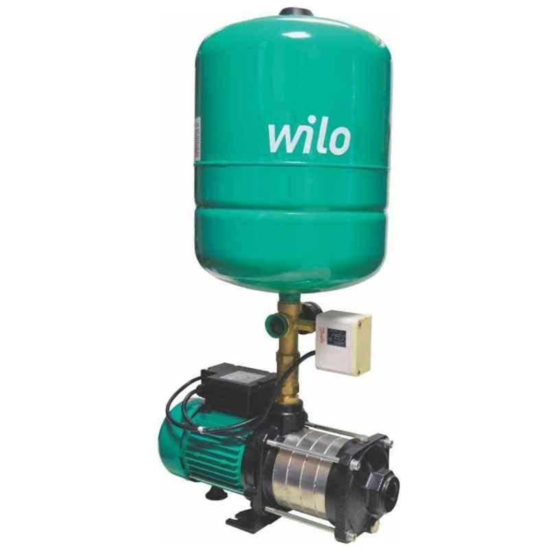 Buy Wilo HMHIL 1HP Single Phase Pressure Booster Pump with 24L Pressure  Tank, HMHIL504-EM-24 Online At Best Price On Moglix