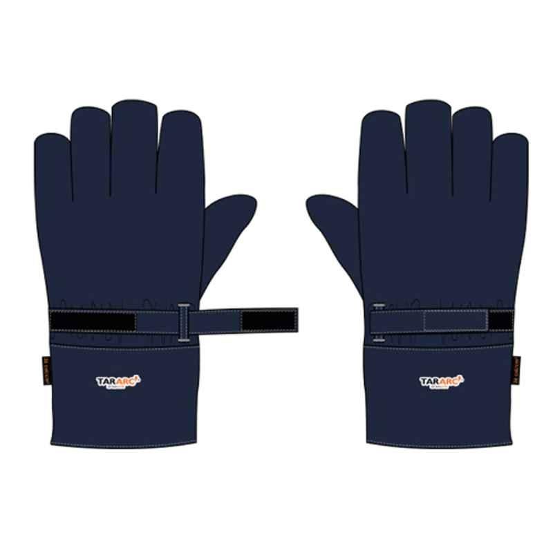 Tarasafe Blok-Arc 26 Cal Mahan Arc Flash Navy Blue Gloves, GL-ARCMH-26