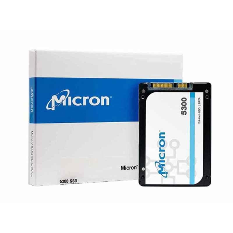 Micron 5300 MAX 240GB SATA 2.5 inch (7mm) Non-SED Enterprise SSD (Tray), MTFDDAK240TDT-1AW1ZABYYT