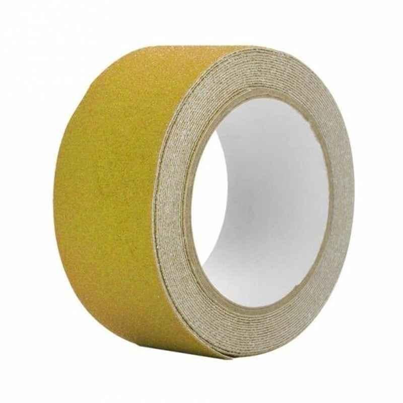 Anti-Slip Tape, 25 mmx5 m, PVC, Yellow