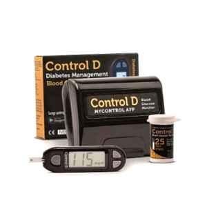 Control D Blood Glucometer with 25 Pcs Test Strips