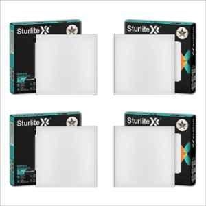Sturlite Lexxo 8W 800lm Cool White Square LED Surface Light (Pack of 4)