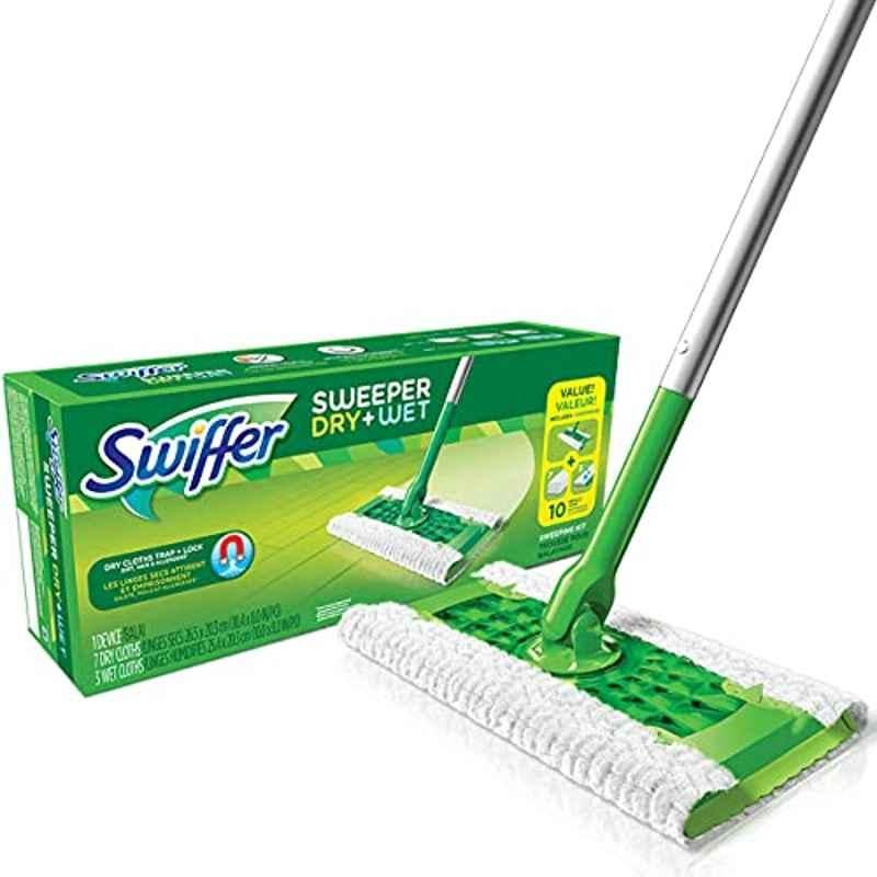Swiffer Disposable Dry & Wet Sweeper Starter Kit, 92814