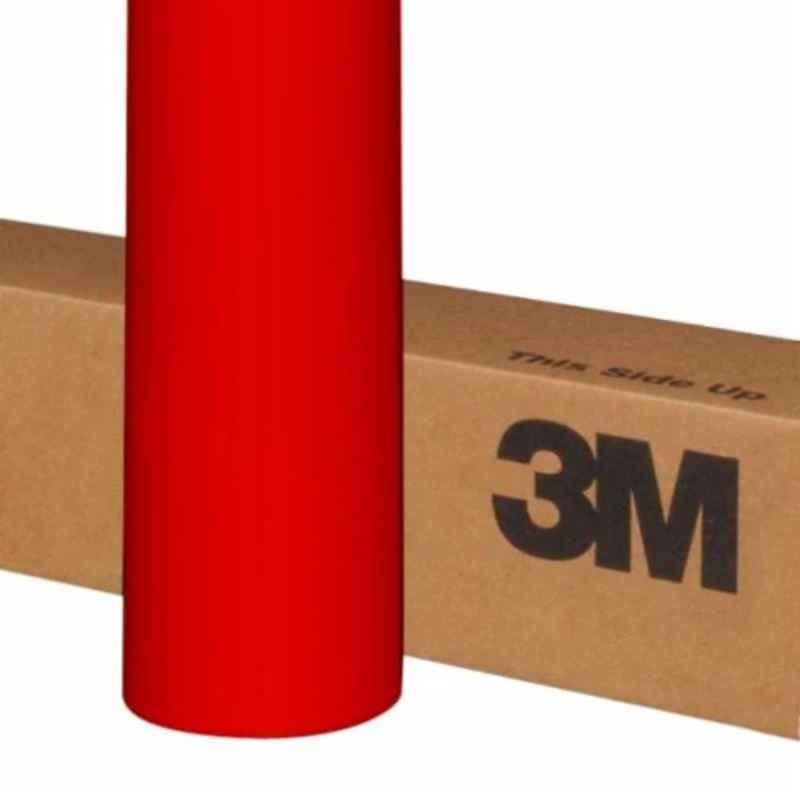 3M Scotchlite 1.22m Ruby Red Reflective Graphic Film, 680-82, Length: 45.7m