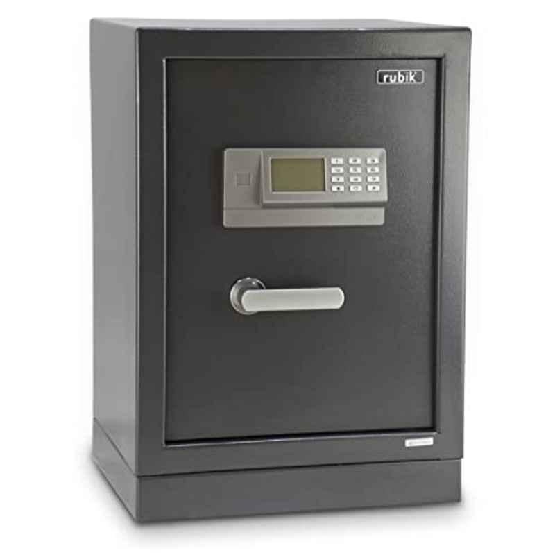 Rubik 41x34x60cm Black Fire Resistant Dual Security Locker with Digital Keypad Large Safe Box, RBBGX-MD60-B