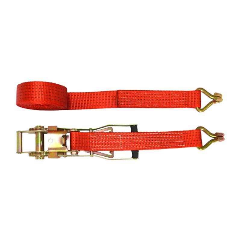 Safemax 12m 1 inch Orange Cargo Lashing Belt