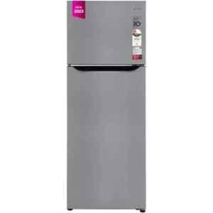 LG 288 Litre 2 Star Shiny Steel Frost Free Double Door Refrigerator, GL-S322SPZY