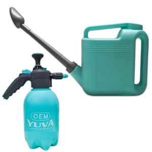 OEM Yuva 2 Litre HDPE Blue Heavy Duty Plant Sprayer & 5 Litre Watering Can Combo