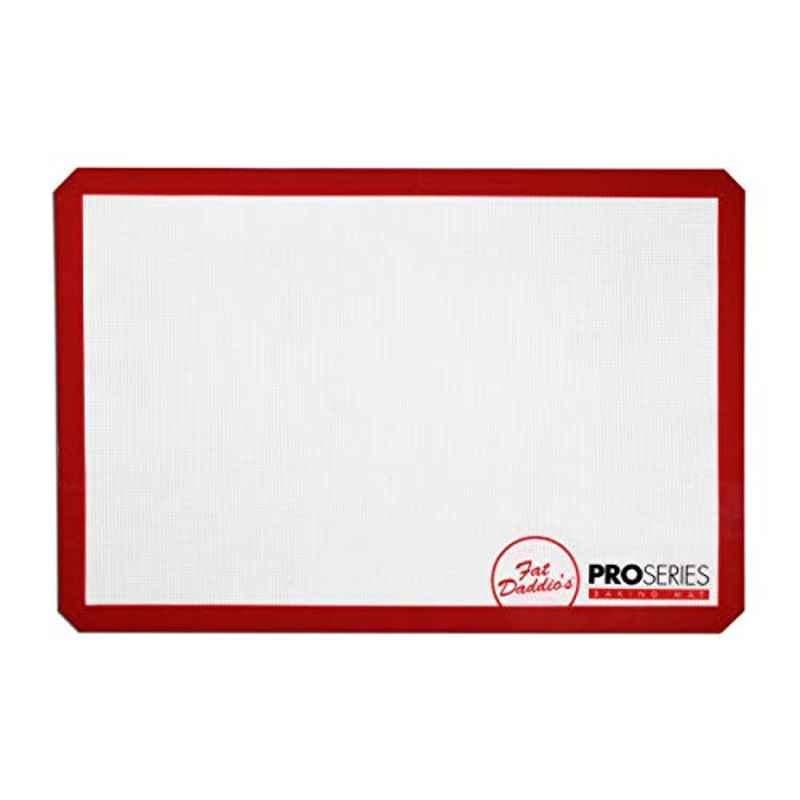 Fat Daddios SM-HALF 1.625x16.5 inch Silicone Baking Mat with Box, Size: Half Sheet