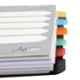 Solo B5 300 Pages Square Ruled Black 5-Subjects Notebook, NB 556 (Pack of 5)