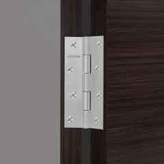 Plantex Heavy Duty Stainless Steel Door Butt Hinges 5 inchx12 Gauge/2.5 mm Thickness Home/Office/Hotel for Main Door/Bedroom/Kitchen/Bathroom Satin Matte