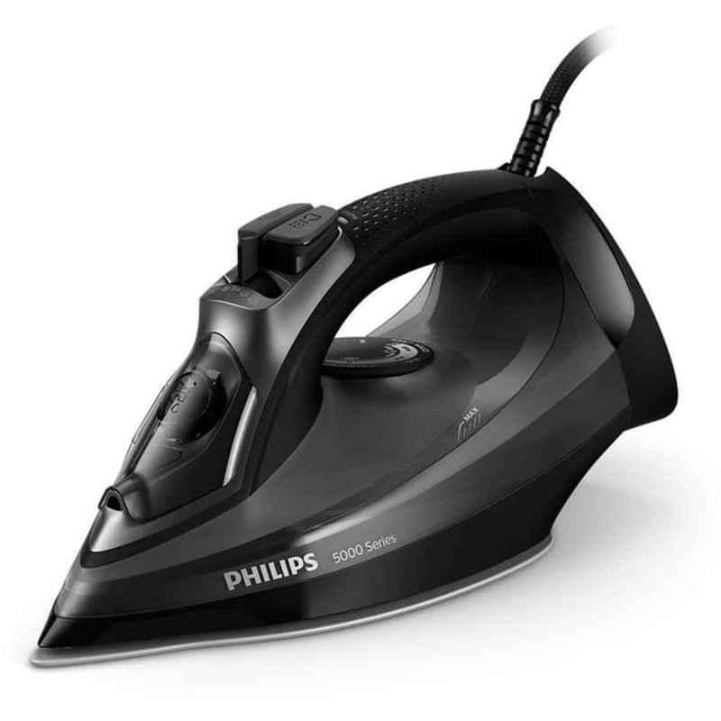 Philips 5000 Series 320ml 2600W Black Steam Iron, DST5040/86