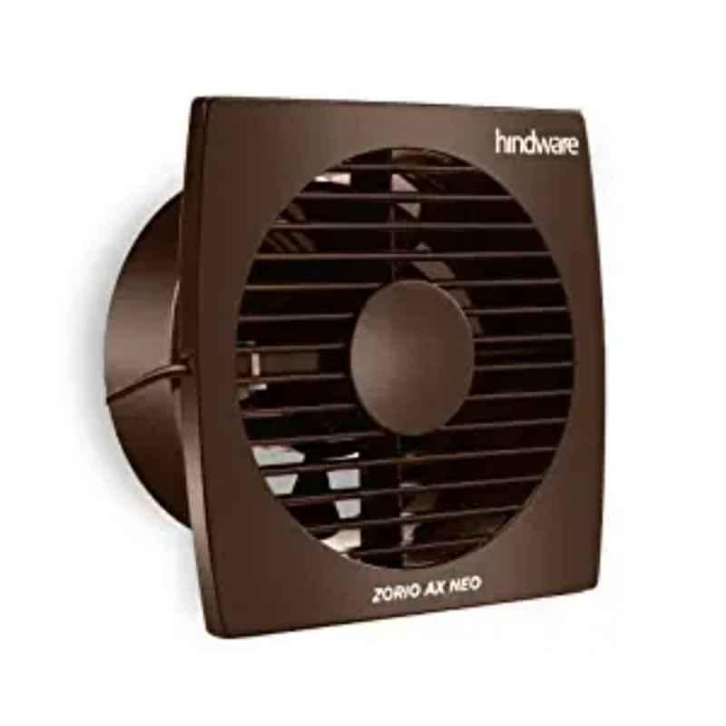 Hindware Zorio Ax Neo 20W Plastic Brown Exhaust Fan with Low Noise, Sweep: 100 mm
