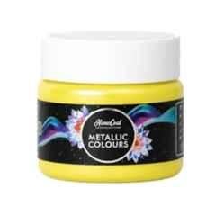 WinnerOne HomeCoat 100ml Bright Yellow Acrylic Pearl Colour, PC 101 (Pack of 3)