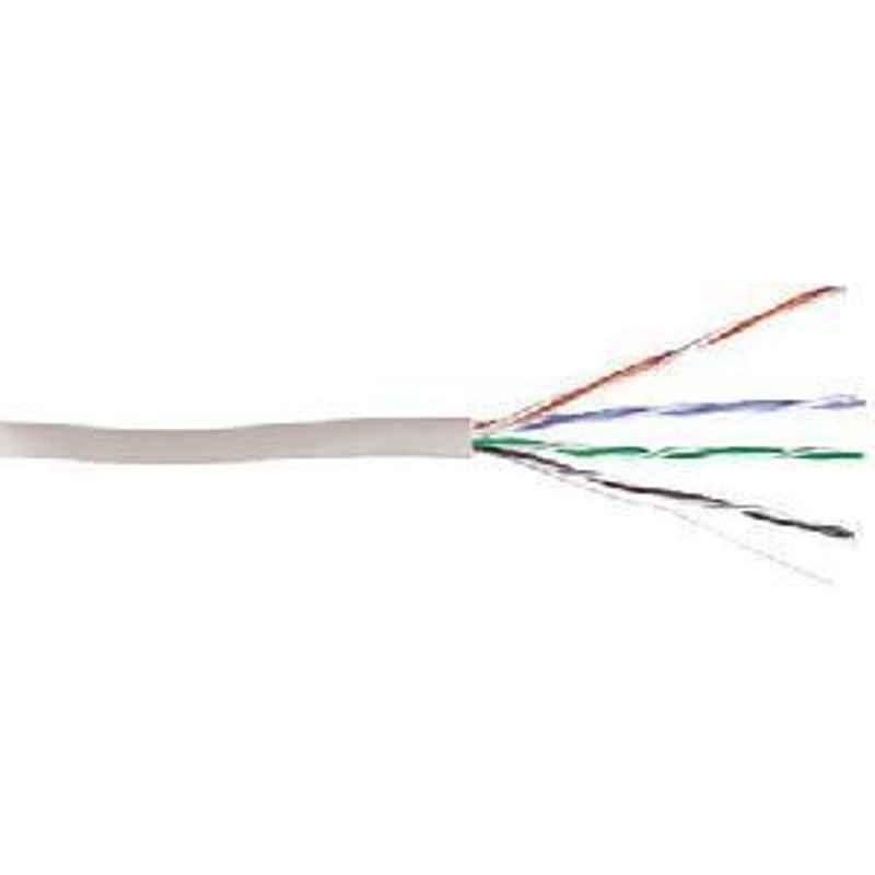 RS Pro Grey 305m Twisted Pair U/UTP Cat5e Ethernet Cable