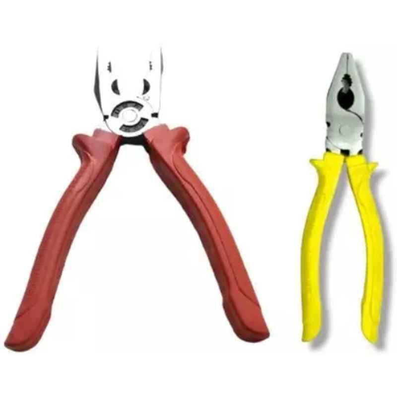Sky Blue 2 Pcs 7.8 inch Groove Plier Combo, SBE_PLIER_COMBO_MOD_01035