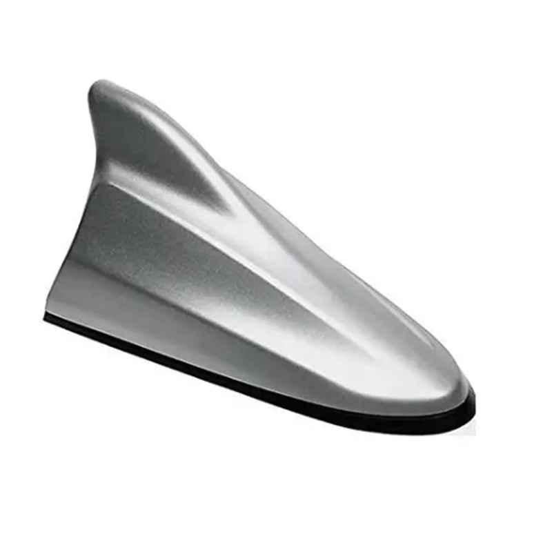 Auto Beast Shark Fin Roof Top Signal Receiver Antenna for Mahindra Xuv 500 Silver, AUT-JD2C5B