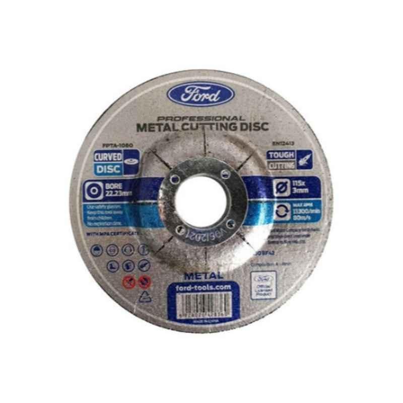 Ford 115x3mm Metal Cutting Disc, FPTA-1060 (Pack of 5)