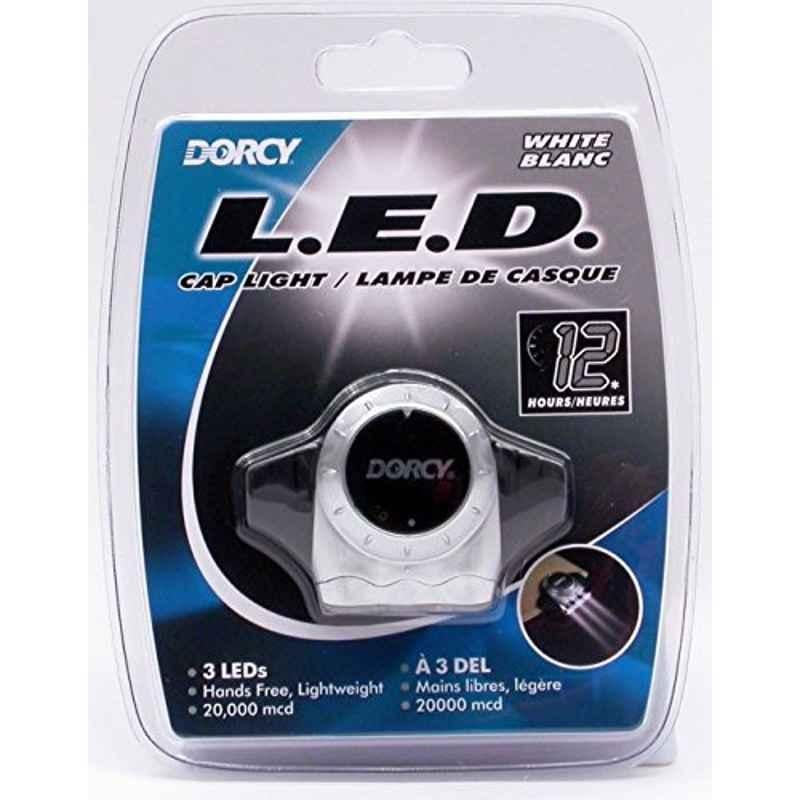 Dorcy 3V 13lm 3 LED Caplet Flashlight, 1-CR2016