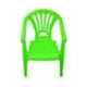 Italica Polypropylene Green Baby Arm Chair, 9602