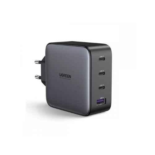 Buy Ugreen Nexode 100W 4 Port Black USB C Fast PD Charger for Mobile &  Laptop, 40747 Online At Best Price On Moglix