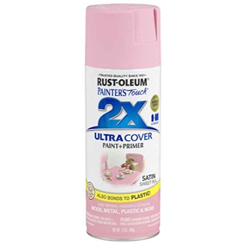 Rust-Oleum Painters Touch 12oz Sweet Pea 249063 Satin 2X Ultra Cover Satin Spray Paint