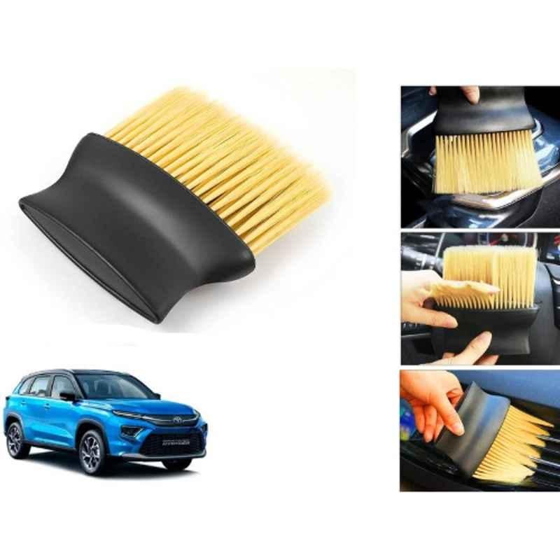 Auto Pearl Nylon Beige Car Dashboard Dust Cleaner Brush for Hyryder
