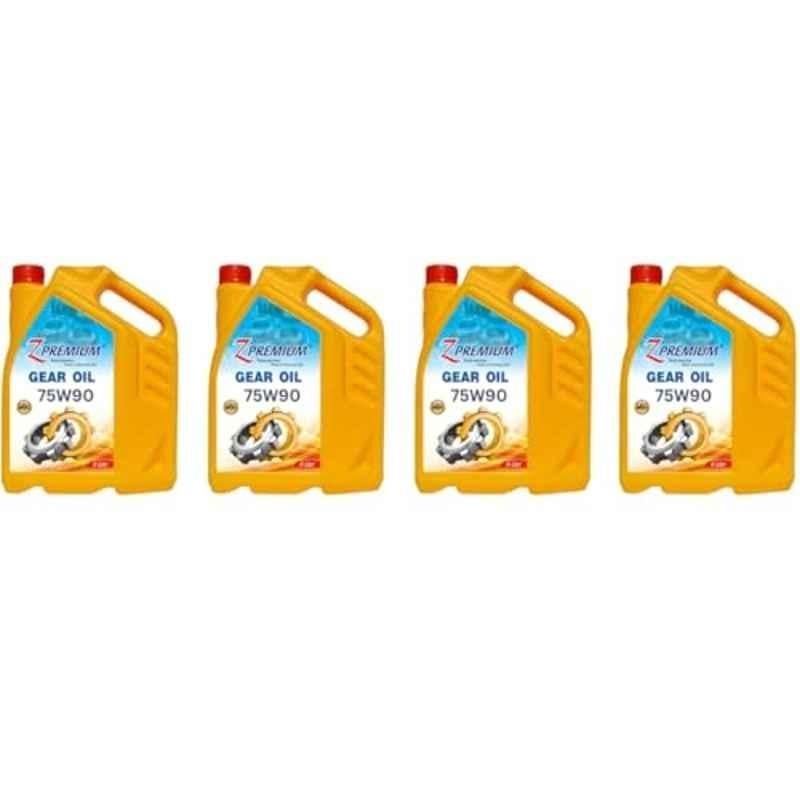 Z Premium 75W90 5 Litre Gear Oil (Pack of 4)