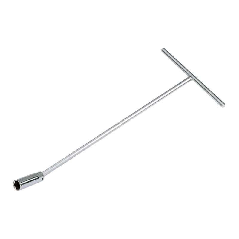 King Tony 18mm Chrome Vanadium Alloy Steel T-Type Spark Plug Socket, 15631818