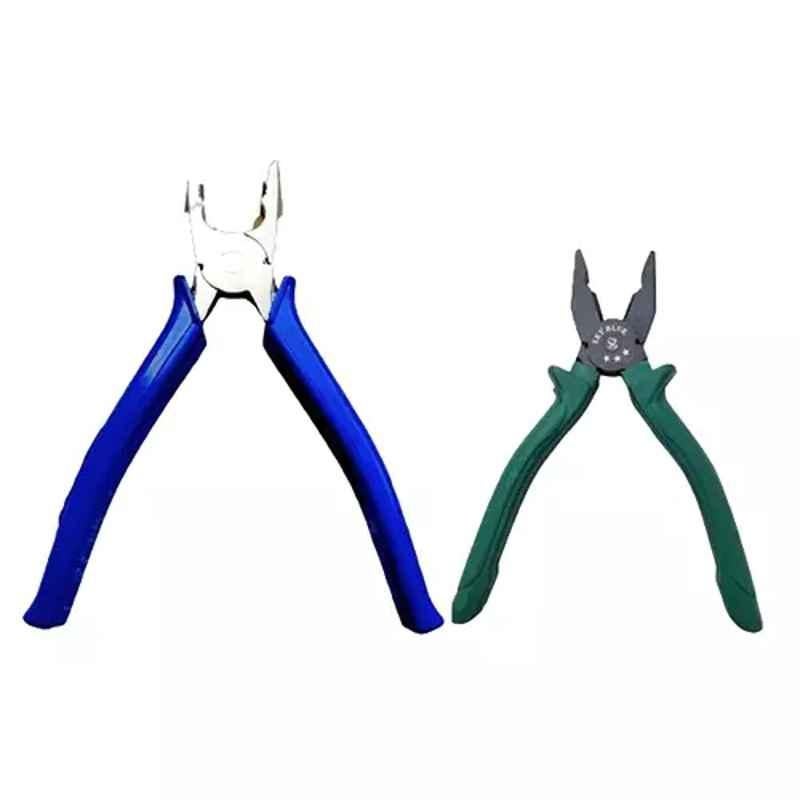 Sky Blue 2 Pcs 7.8 inch Groove Plier Combo, SBE_PLIER_COMBOS_COMBO_063