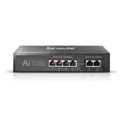 Beware 4 Port 10/100 Mbps & RJ45 Ethernet Port PoE Network Switch for CCTV & IP Cameras