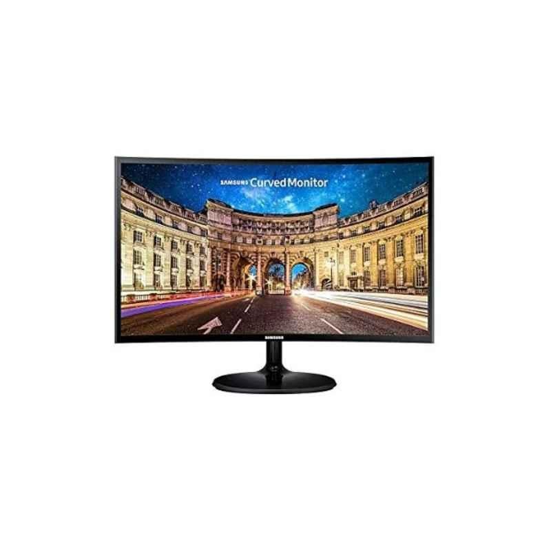 Samsung 24 inch 1800R Black Essential Curved Monitor, LC24F390FHMXUE-RBG