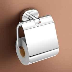 Plantex Stainless Steel Toilet Paper Holder for Bathroom/Tissue Holder for Washroom/Toilet roll Holder for Wall Mounted/Bathroom Accessories Chrome Finish Onix