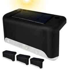 Gigawatts Black Solar Stair Light, GW-BSL04 (Pack of 4)