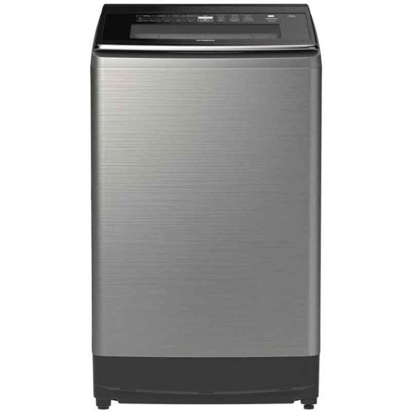 Hitachi 14kg Silver Automatic Top Loading Washing Machine with Pump, SFP160ZCV3CGXSL