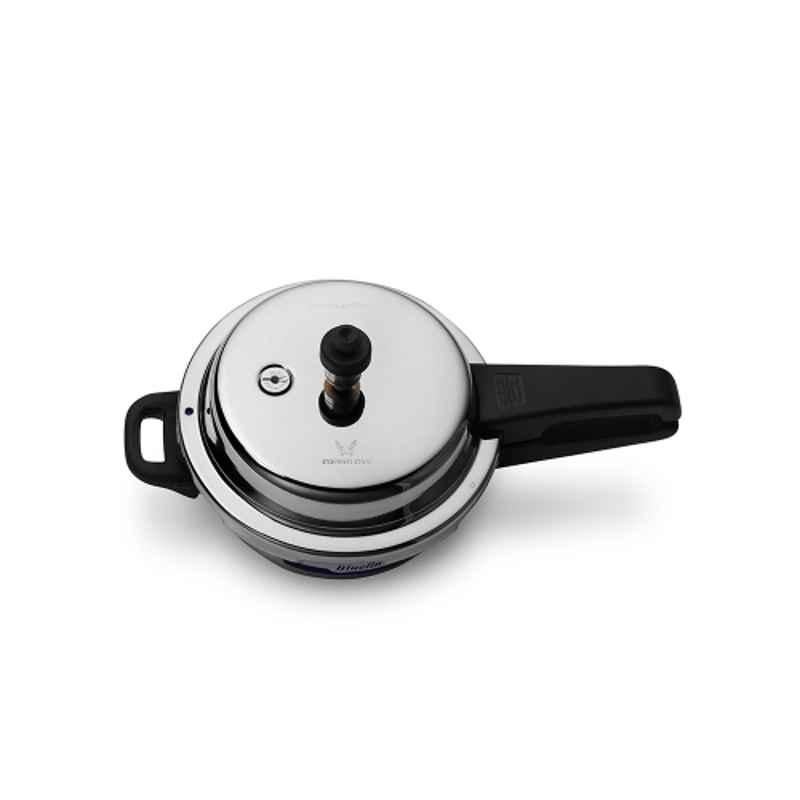 Butterfly Blue Line 2L Stainless Steel Pressure Cooker with Outer Lid