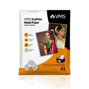 VMS Eco Plus 50 Pcs 180GSM A4 Glossy Photo Paper Set, 118004EPHG-1